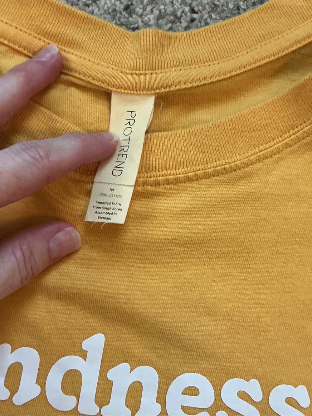 Bundle of 3 Graphic Tees ~ Yellow, Green, Cream - Picture 2 of 10